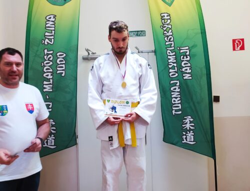 Patrik Hanulík z Judo Club Sparta Považská Bystrica